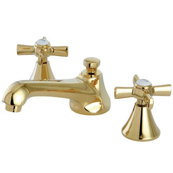 KS4472ZX 8" Widespread Bathroom Faucet, Polished Brass